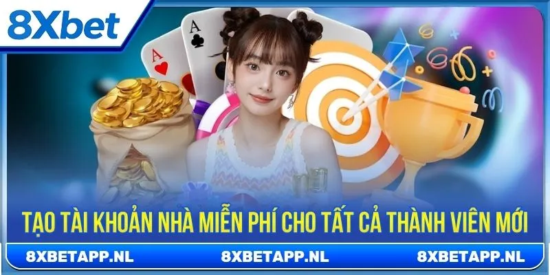 Tạo tài khoản nhà miễn phí cho tất cả thành viên mới