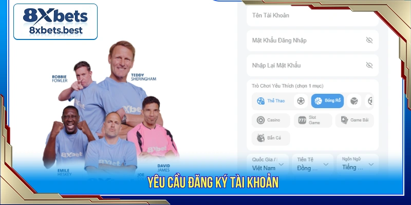 Người chơi cần đăng ký tài khoản (Nếu chưa có) khi chơi nổ hũ 